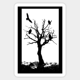 Vulture Tree Magnet